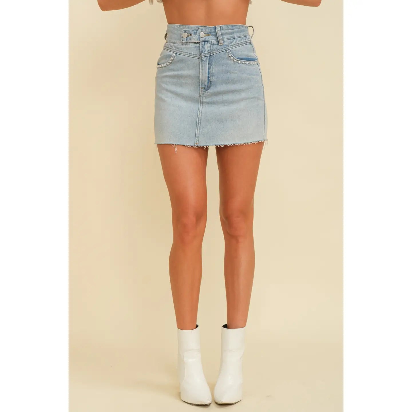 Haisley Denim Skirt