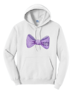 Texas Christian University Bow Hoodie