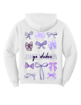 James Madison University Bow Hoodie