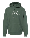 Dark Green Bow Hoodie