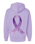 Purple Cancer Bow Hoodie