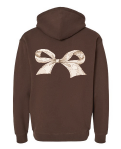 Brown Bow Hoodie