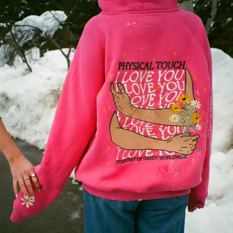 Theresa Pink Hoodie